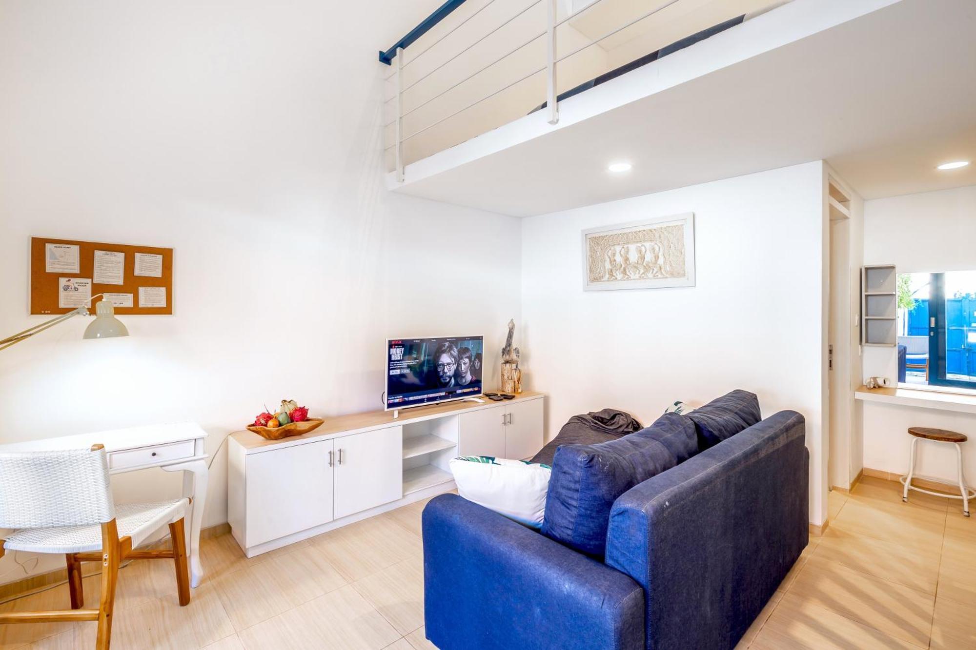 Apartmán The Blue Loft Seminyak Free Scooter Exteriér fotografie